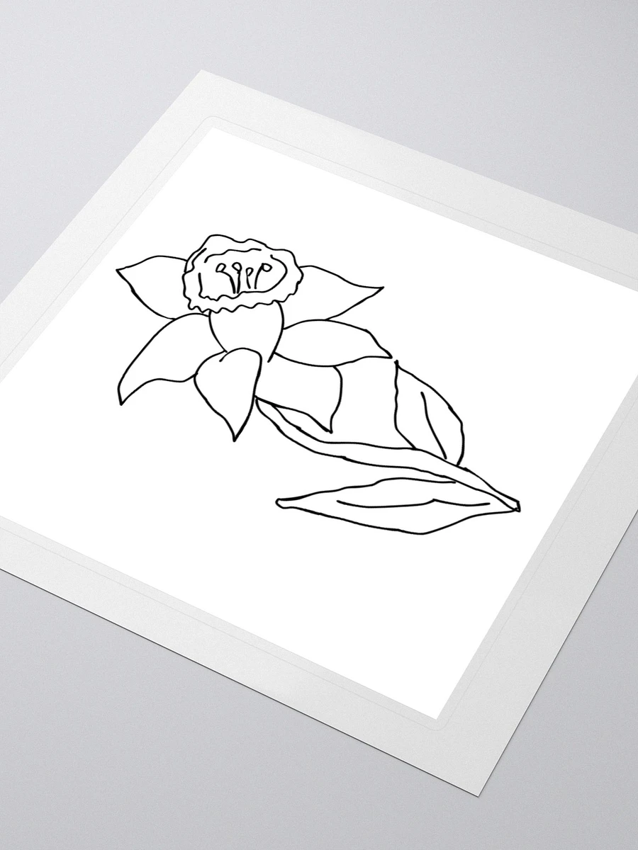 Rest before your body makes you - Daffodil Sticker product image (3)