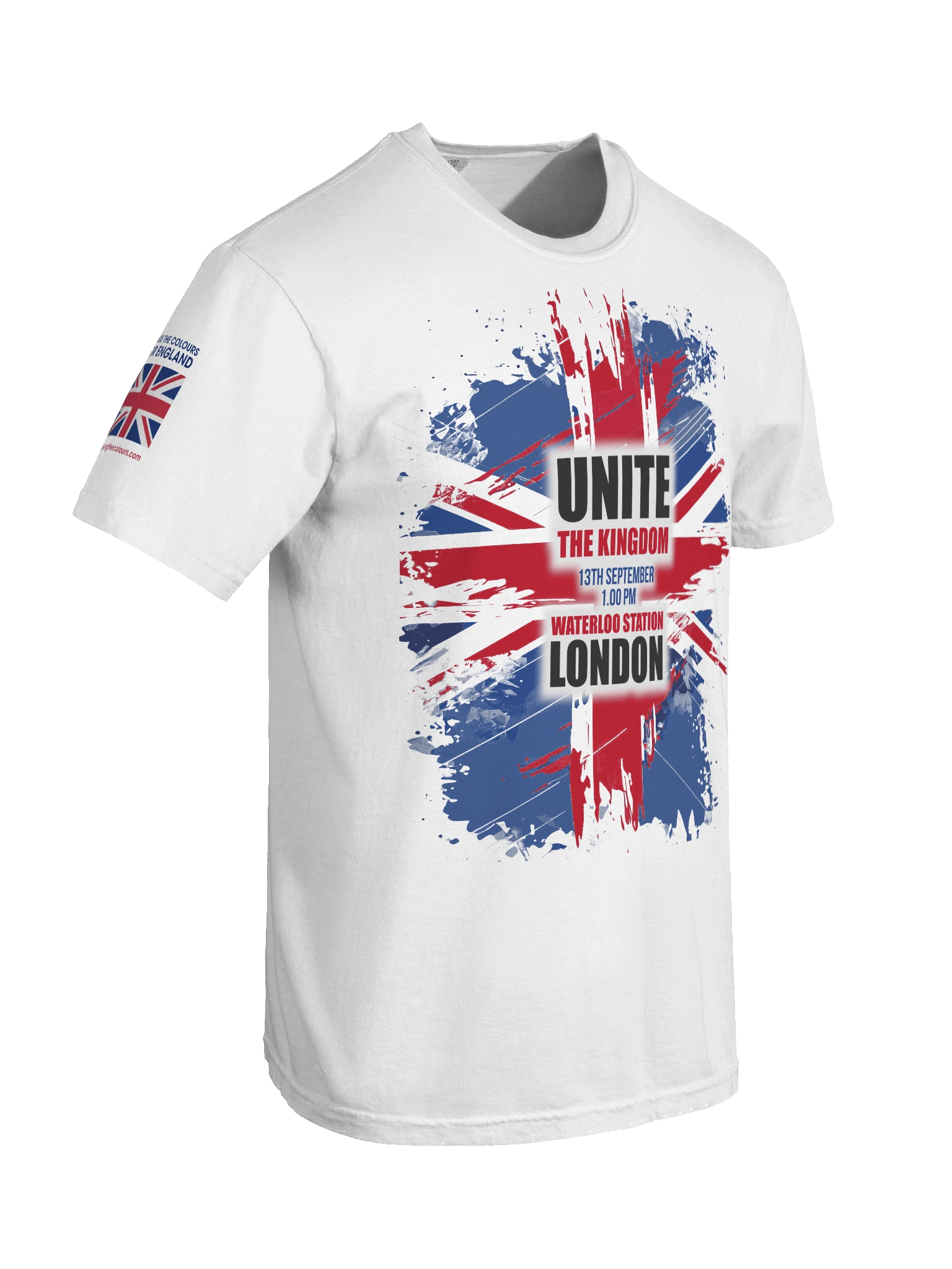 🇬🇧 Commemorative Union Jack Tee – 13 September Procession product image (8)