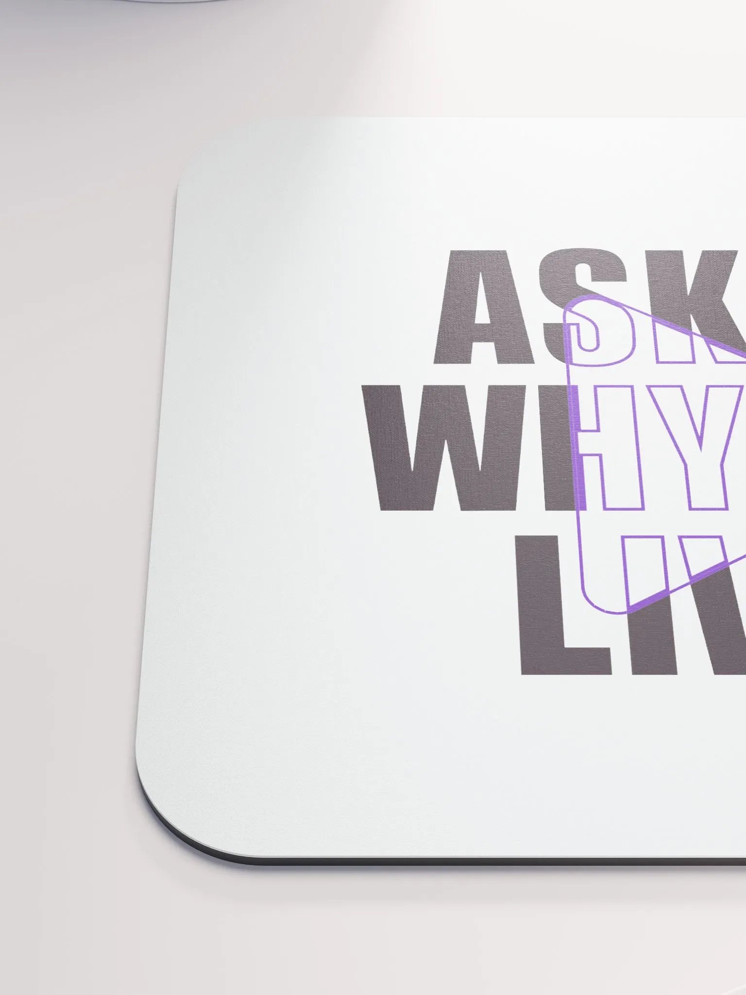 Ask Me Mouse Pad product image (6)