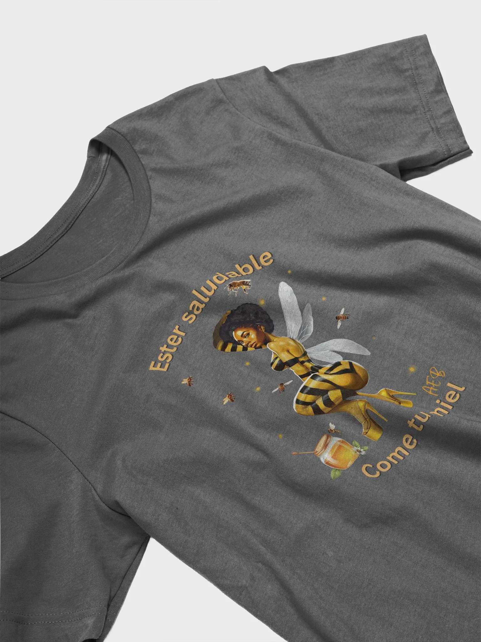 Bee-Healthy Bella+Canvas Tee product image (1)