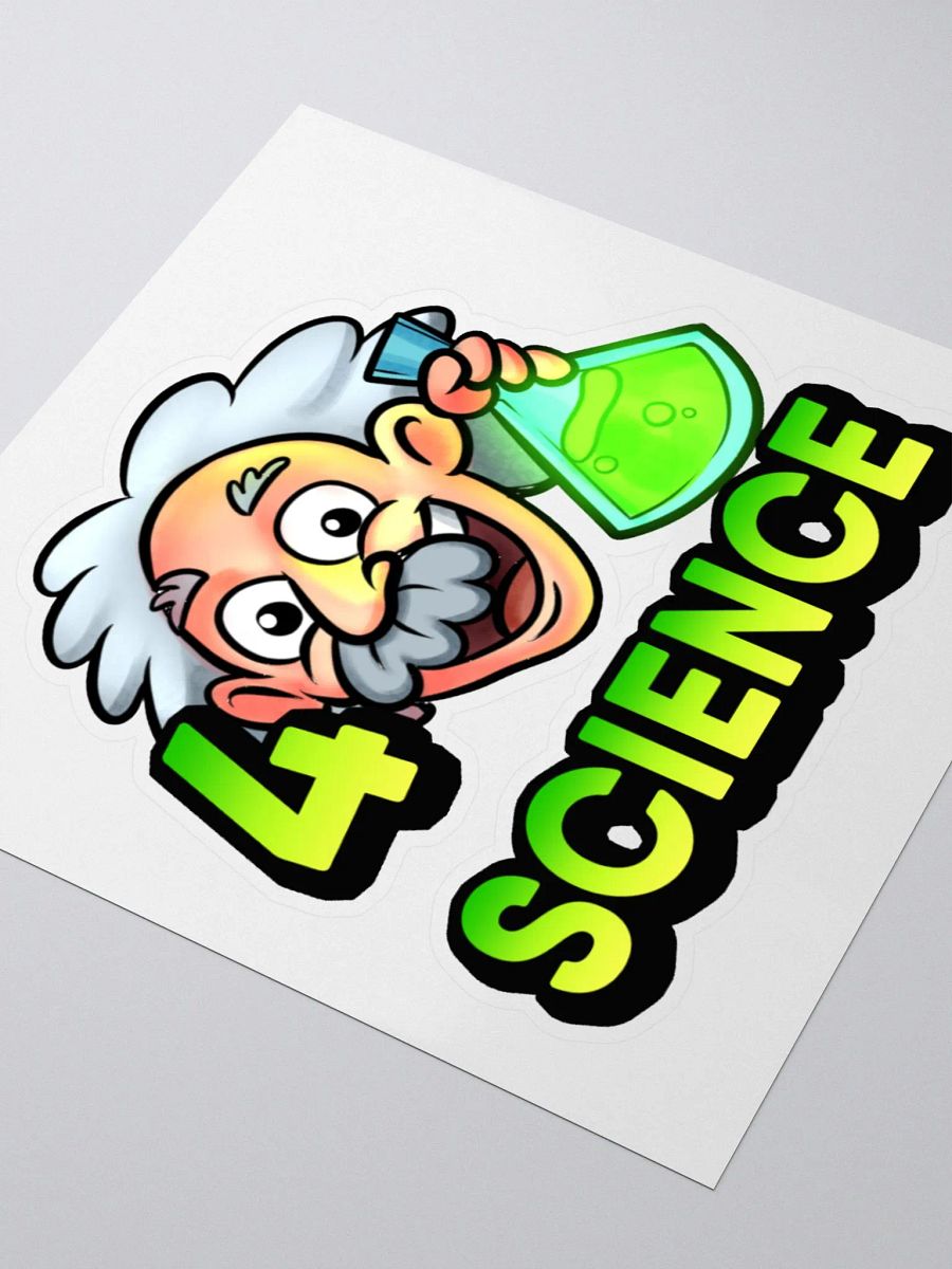 4 Science Kiss Cut Sticker product image (3)
