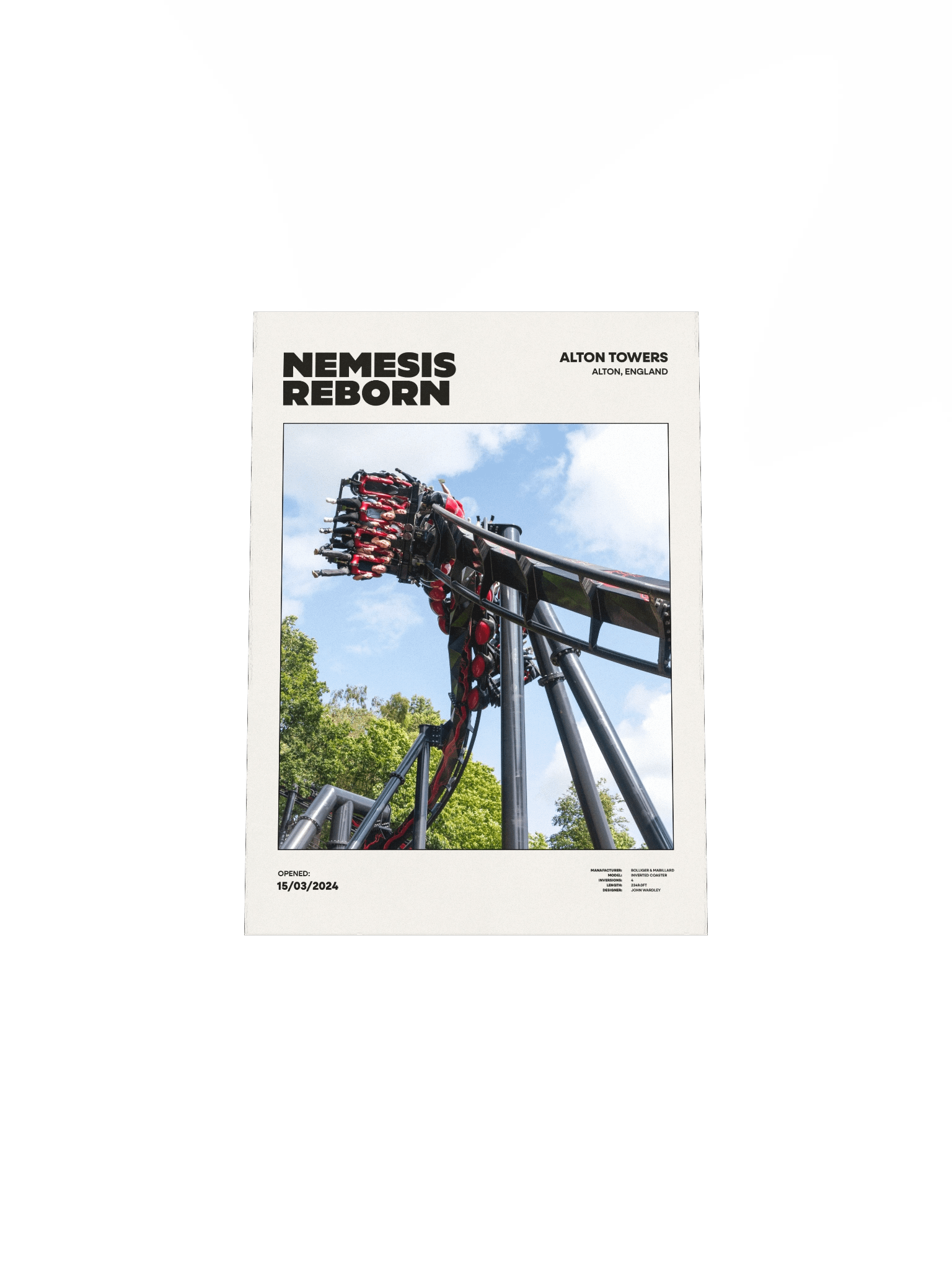 Nemesis Reborn Corkscrew Premium Poster product image (4)