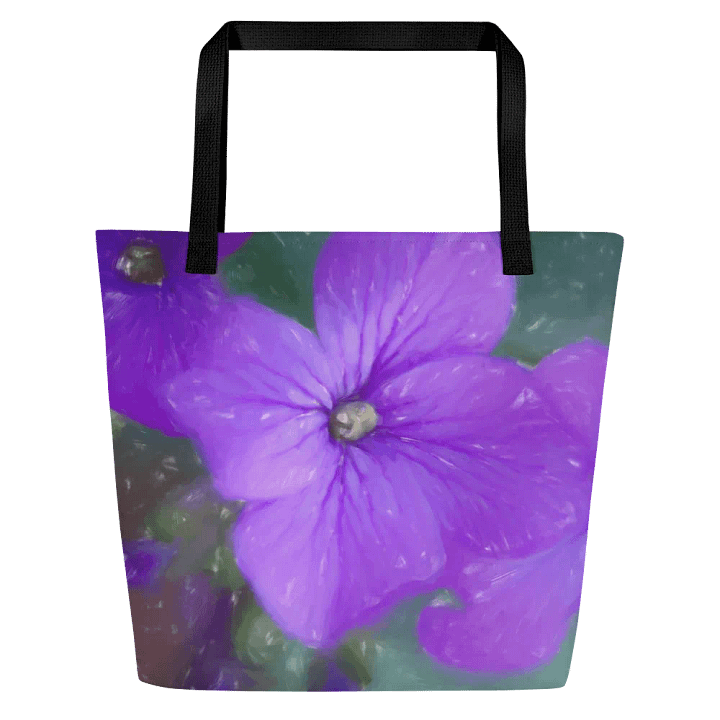 Vibrant Floral Symphony Tote Bag product image (2)