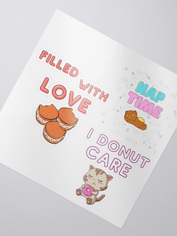Kawaii Sticker Sheet 2 product image (2)