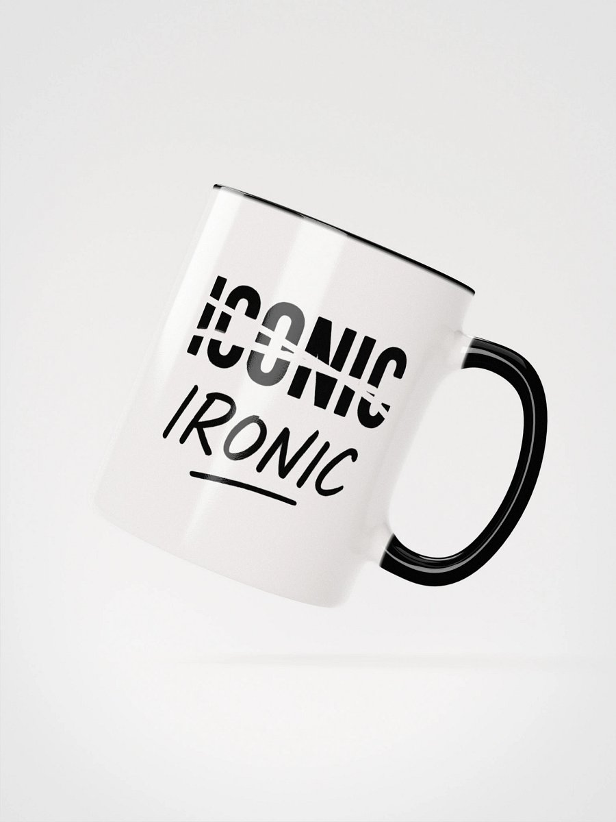 Not Iconic Ironic Accent Mug product image (4)