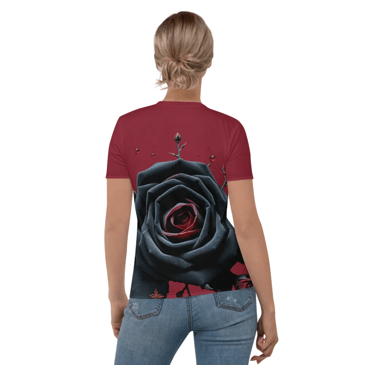 Midnight Rose All-Over Print Tee product image (2)