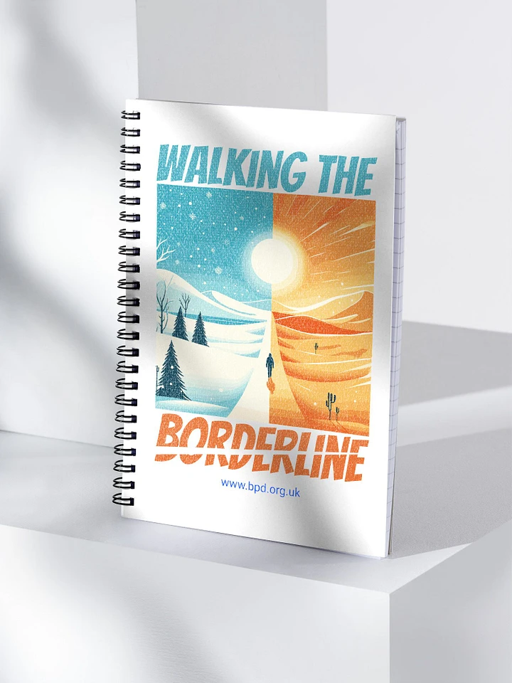 Walking The Borderline: BPD Awareness Notebook product image (1)