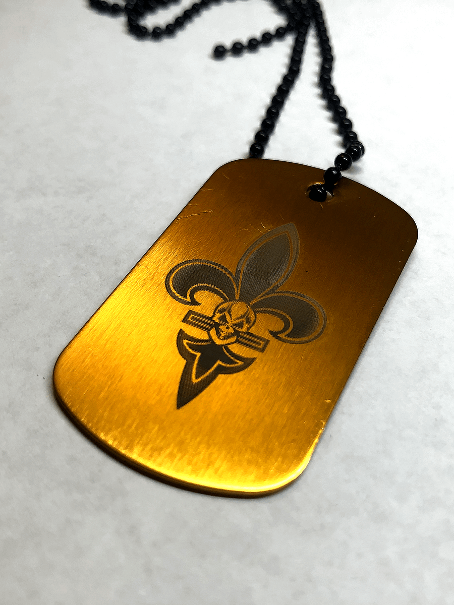 SISTERS - Engraved Dog Tag Pendant Necklace product image (3)