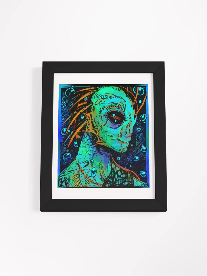 Fish Boyfriend Framed Art Print product image (1)