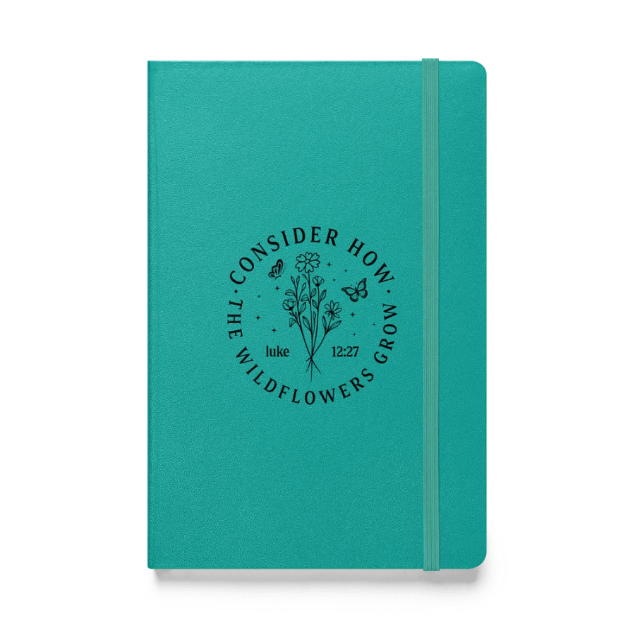 Consider How the Wildflowers Grow Hardcover Notebook product image (2)