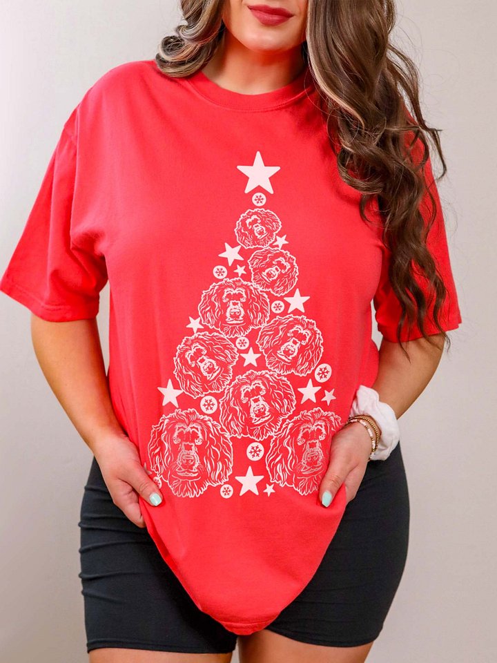 Boykin Spaniel Christmas Tree T-Shirt product image (1)