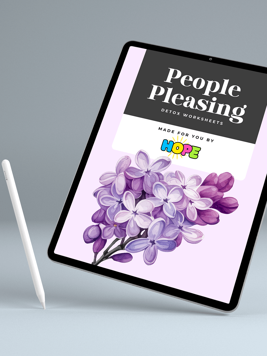 People Pleasing Detox: A Guided Worksheet Set for Boundaries and Self-Worth product image (1)