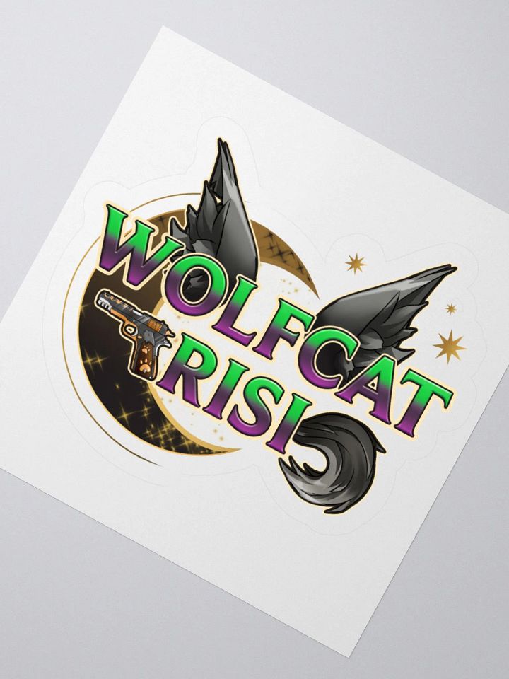 WolfcatRisi Logo Sticker (variant 2) product image (2)