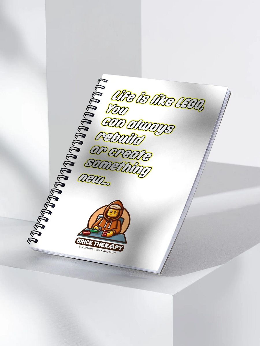 Life is like Lego Journal Notepad product image (3)