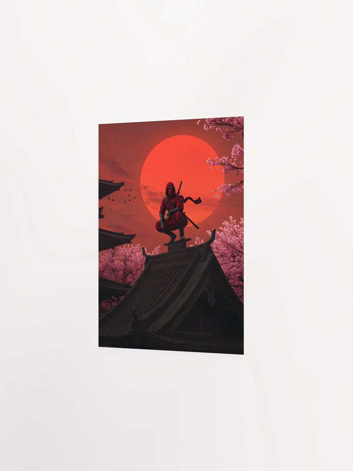The Crimson Shadow Shinobi Poster product image (13)