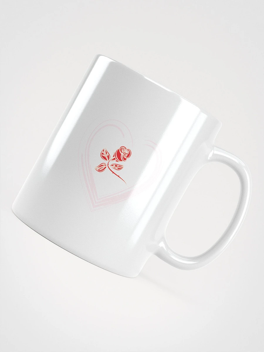 Golden Rose Heart Mug product image (10)