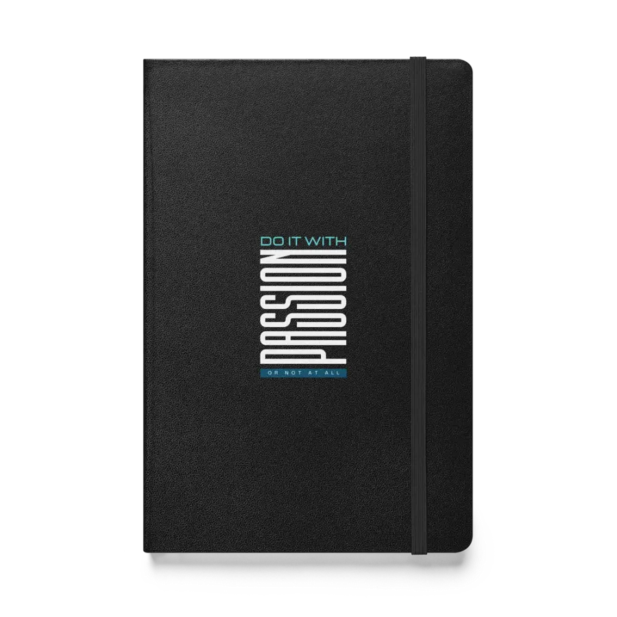 Do It With Passion Hardcover Notebook product image (1)