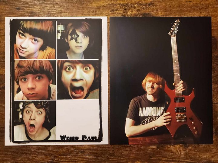 Signed Weird Paul 8x10 Glossy Photo! product image (1)