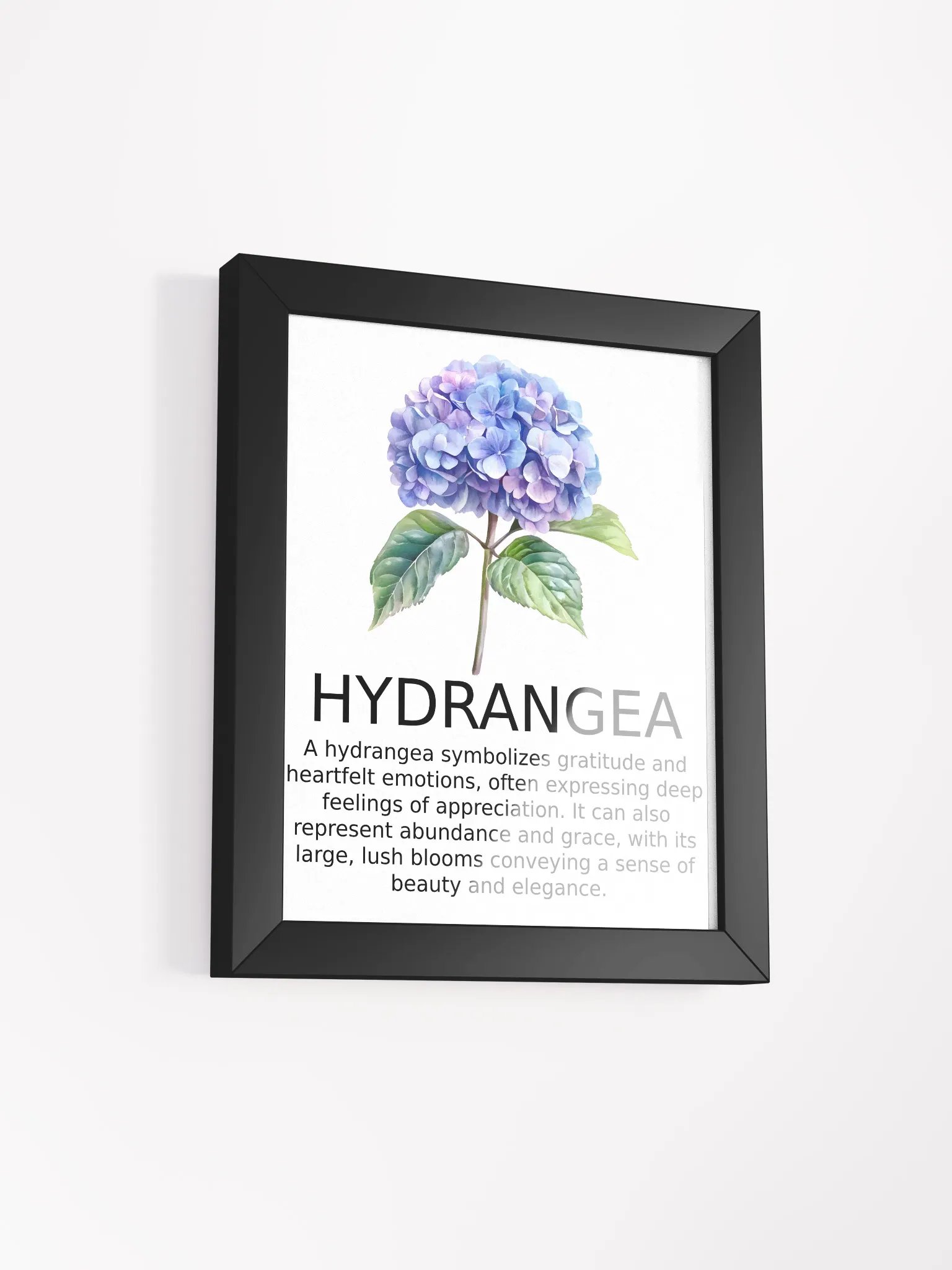 Gratitude Blooms Framed Poster product image (2)