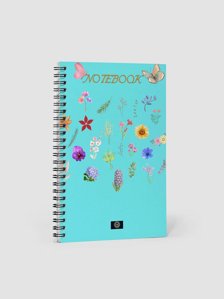 Butterfly Blooms Spiral Notebook product image (1)