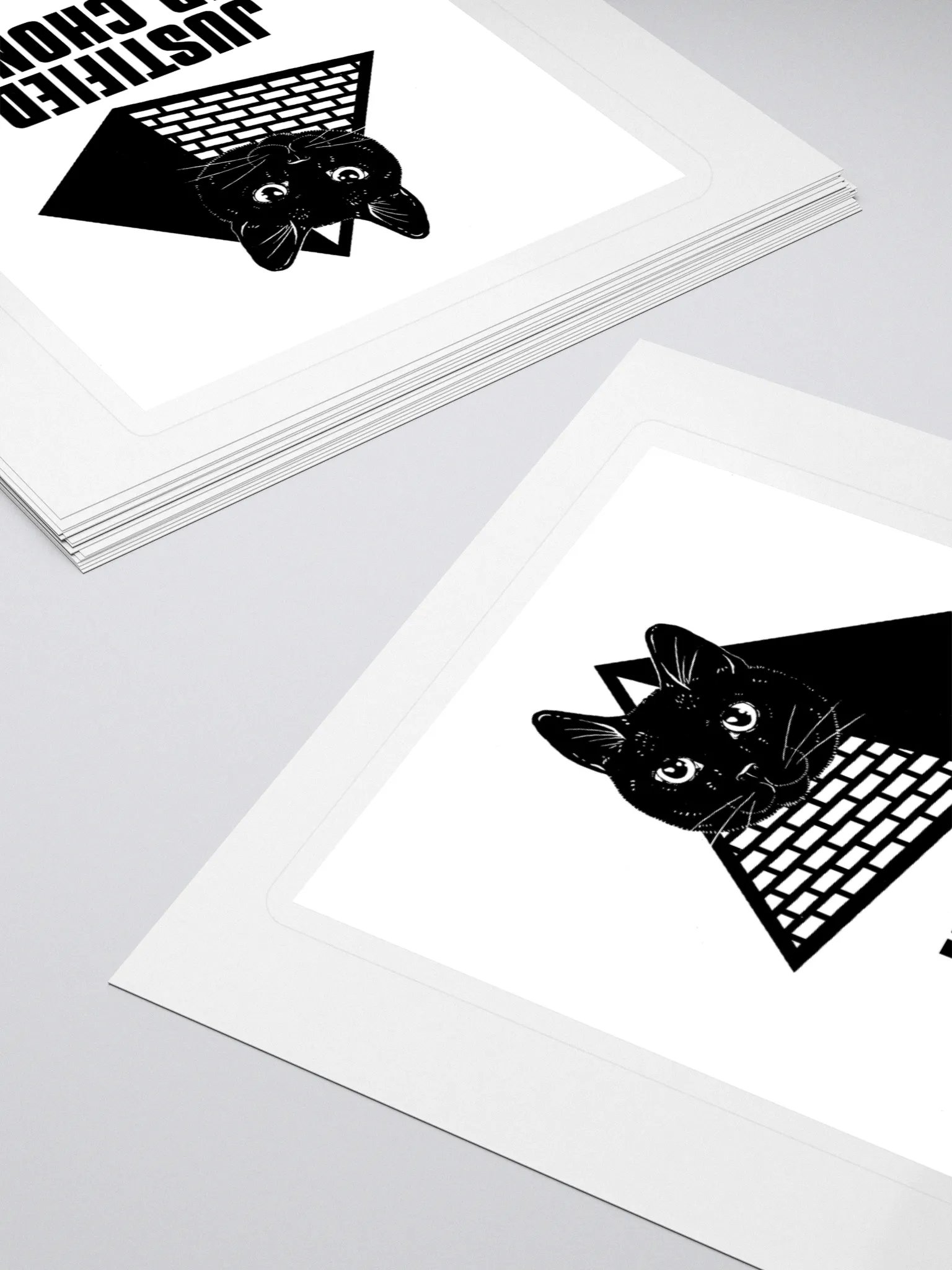 DJ STRIGOI JUSTIFIED & CHONKY STICKER product image (4)