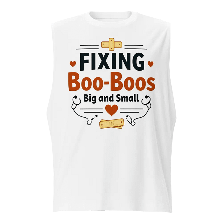 Boo-Boo's Care Muscle Tank product image (1)
