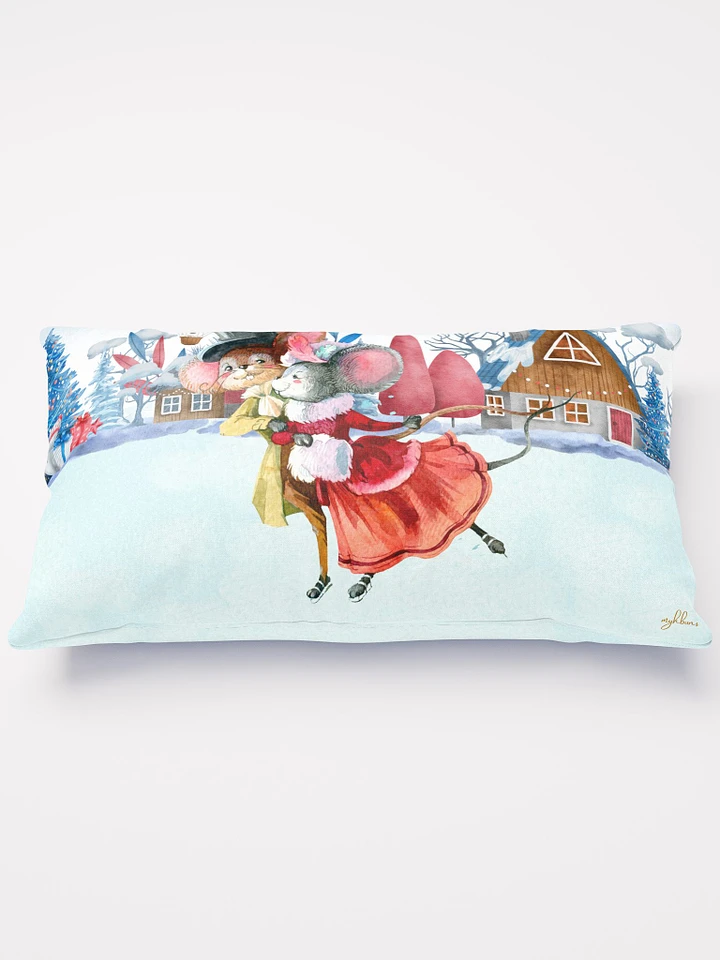 Warm Winter Embrace Throw Pillow product image (2)