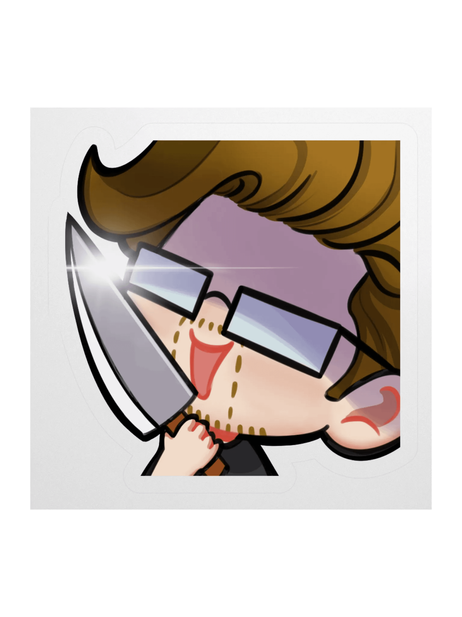 PositivityKnife Sticker product image (1)