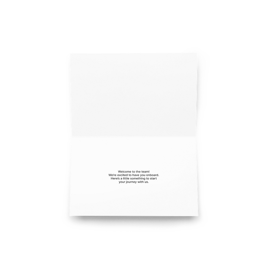 Midnight Mystery Greeting Card - Welcome aboard. product image (3)