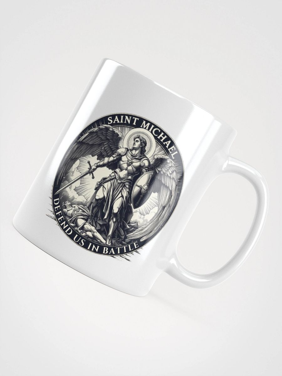 St Michael Defend Us In Battle Mug product image (10)