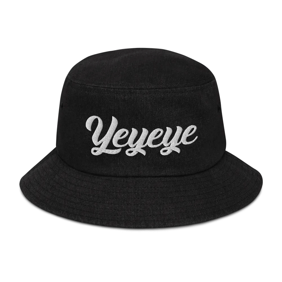 Yeyeye Denim Bucket Hat product image (1)
