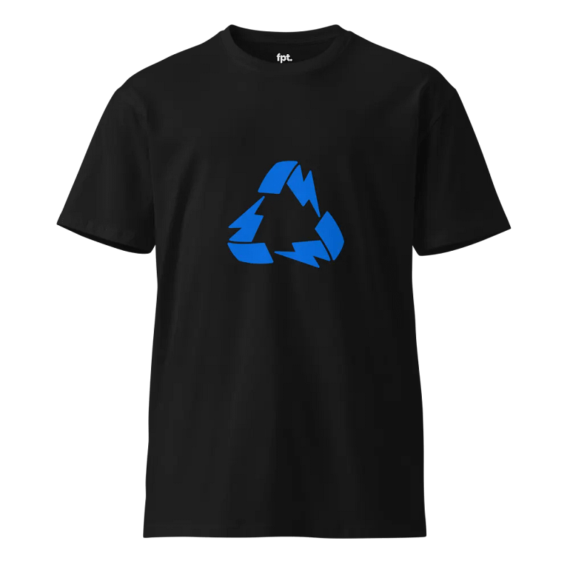 Recycle Bin Tee (printed, premium)