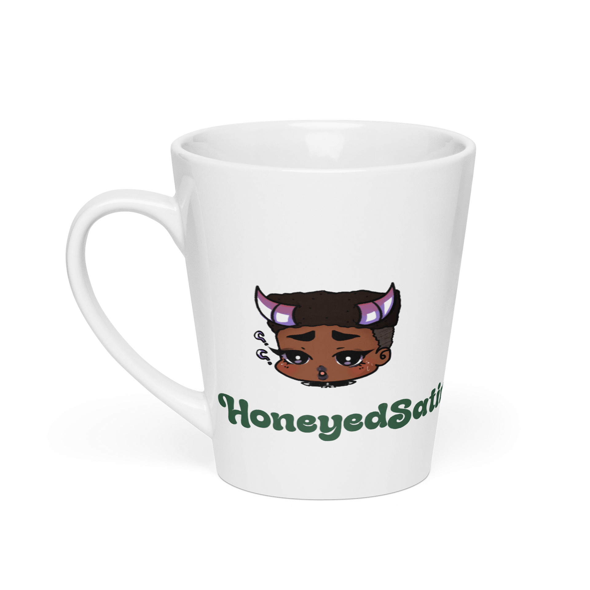 Lil' Confused Satin Latte Mug product image (1)