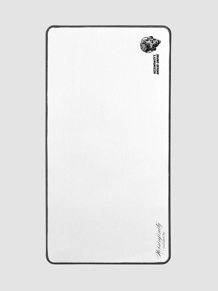 N.U.E. Basic Signature Desk Mat (White) product image (2)