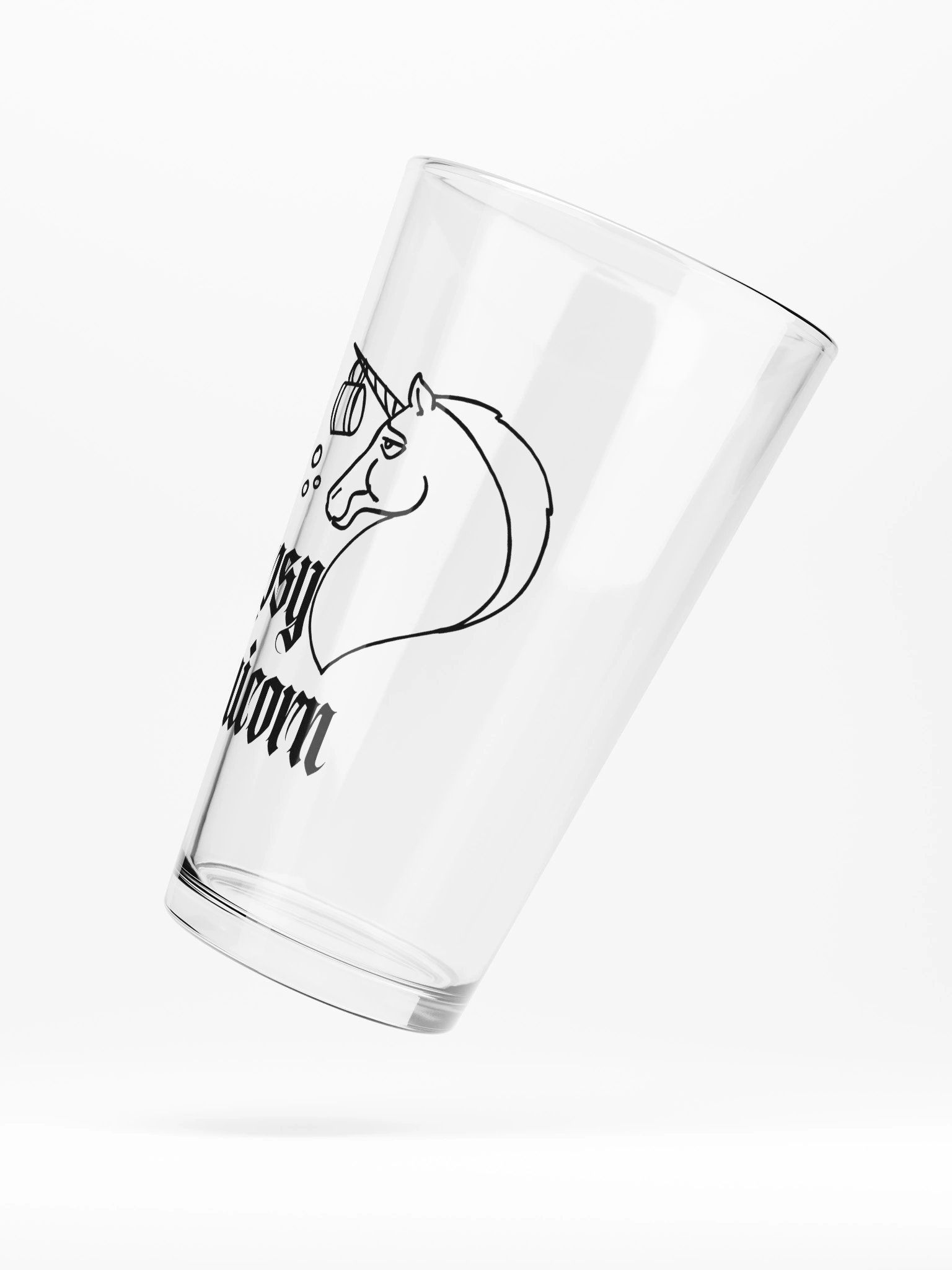 Tipsy Unicorn Pint Glass product image (5)