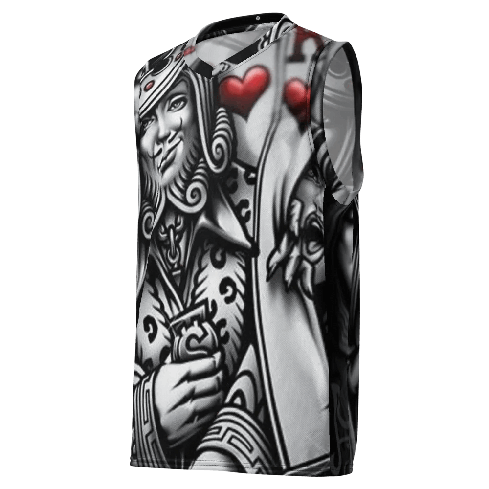 King of Hearts basketball jersey product image (1)