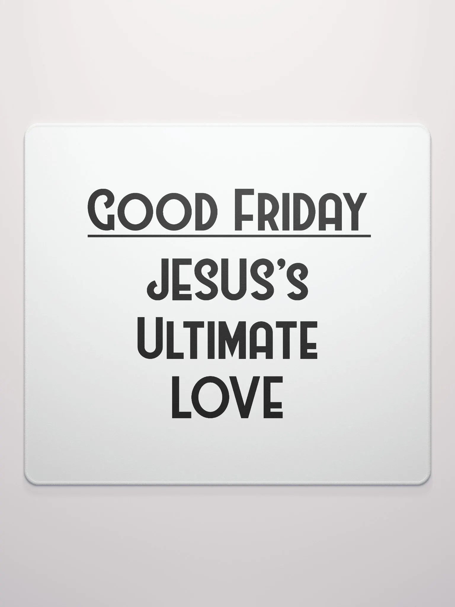 GOOD FRIDAY, JESUS’S ULTIMATES LOVE product image (2)