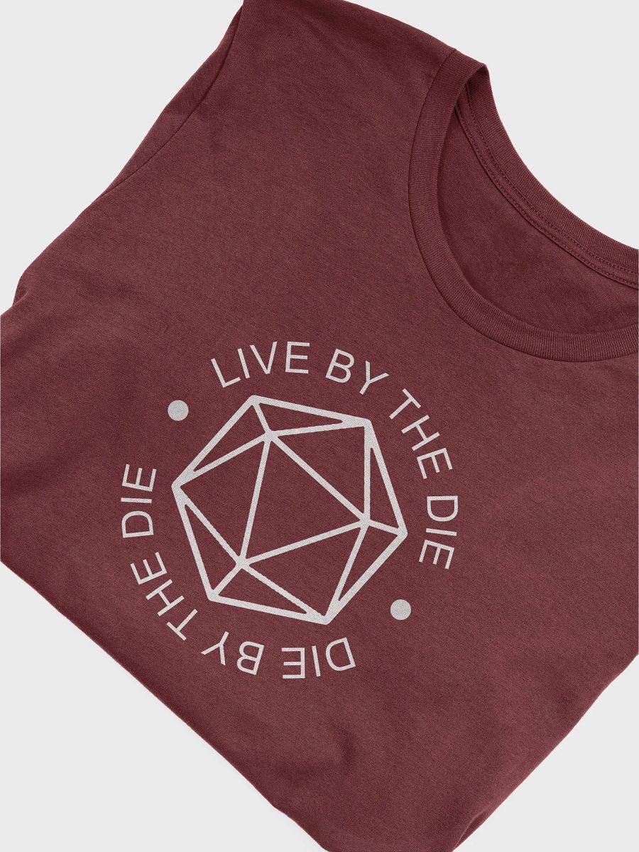 Live by the Die, Die by the Die Simplified Soft Tee product image (19)