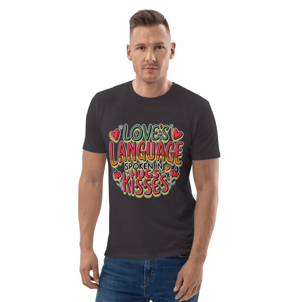 Love's Language spoken in hugs & Kisses T-shirt - Ver 2 product image (5)