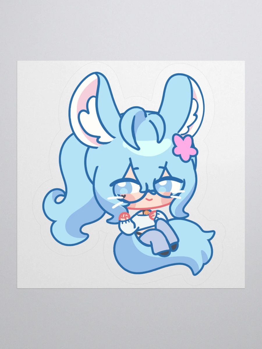 Laid back chibi sticker product image (1)