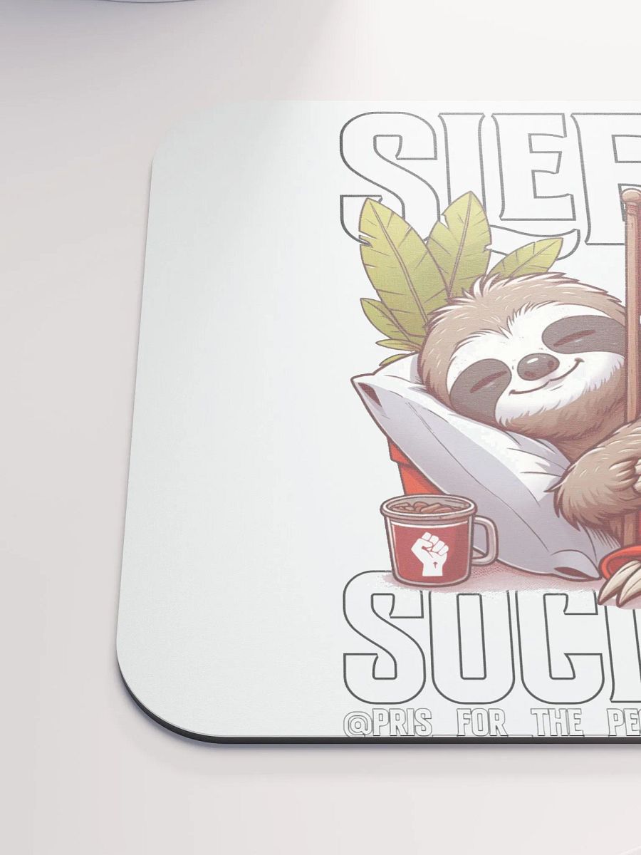 Pris - Sleepy Socialist Mousepad product image (6)