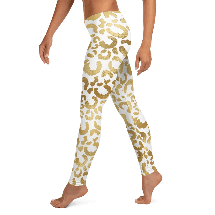 Gold Leopard Overlay Print Leggings – Luxurious, Bold & Fashion-Forward product image (10)