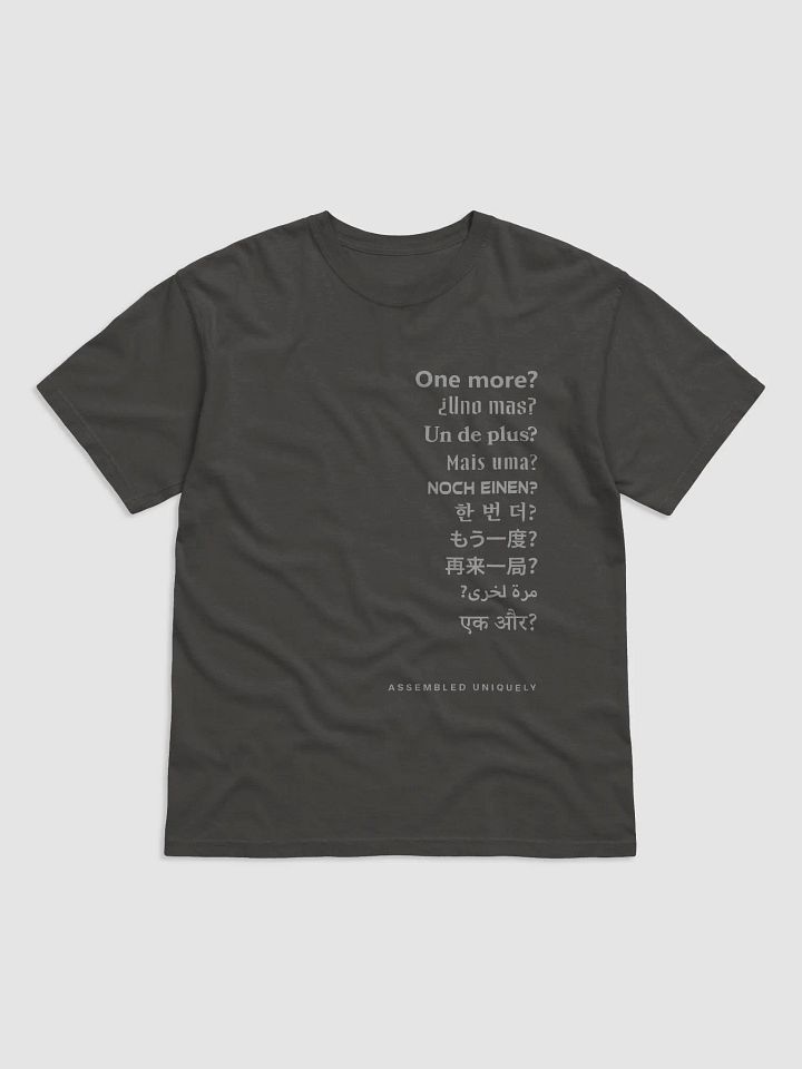 One more? Tee (Pepper) product image (2)