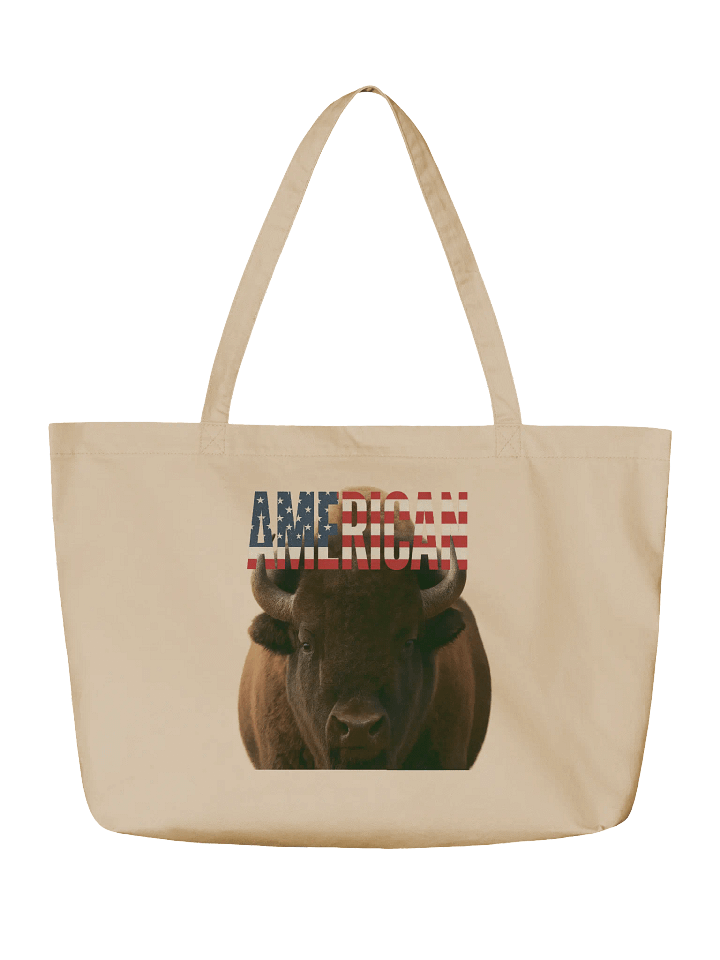 American Pride Organic Tote Bag product image (3)