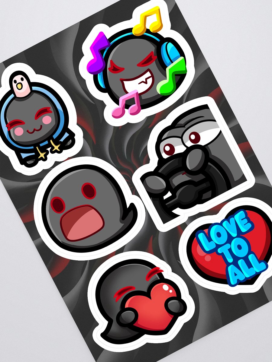 Emote Sticker Sheet 10 product image (3)