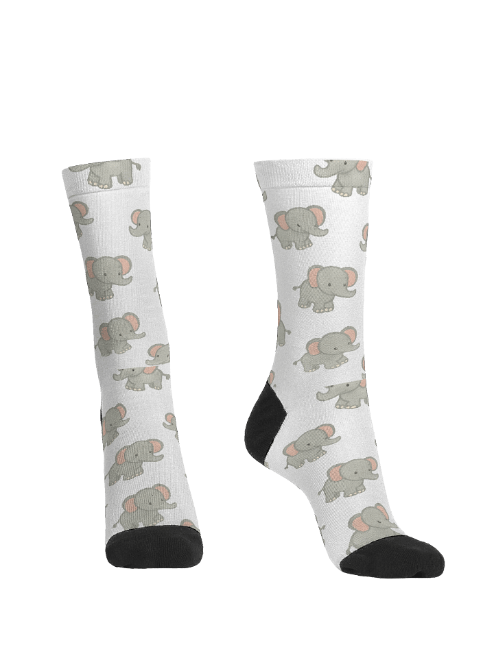 Elephant Enchantment Crew Socks product image (2)