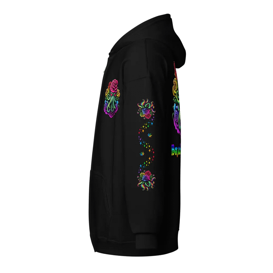 PRIDE Cthulhu Royalty Hoodie Zip-Up (Lots of Colors!) (Up to 5xl!) product image (32)