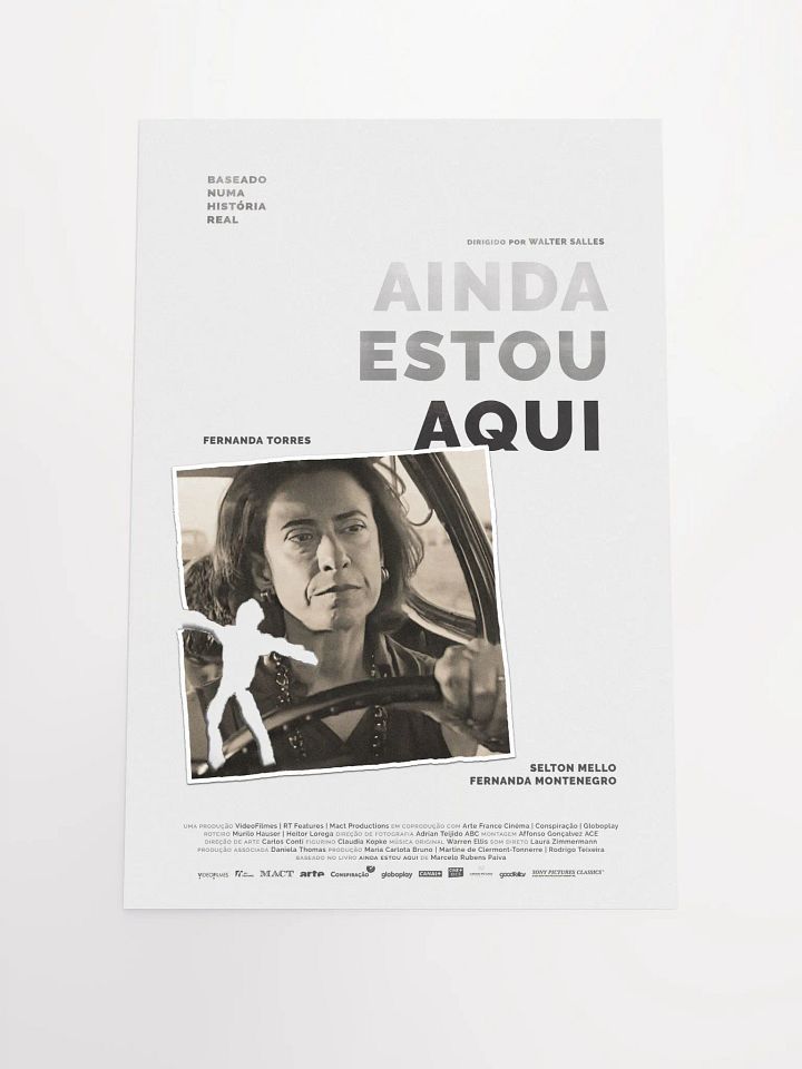 Ainda Estou Aqui Movie Poster Portuguese Variant product image (1)