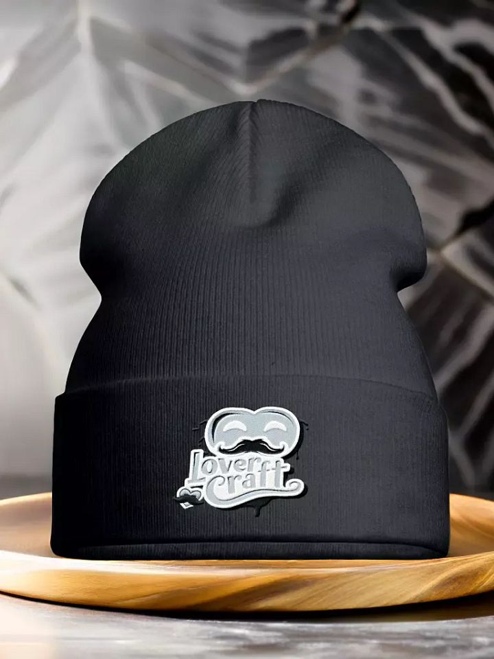 LoverCraft Splatter Embroidered Beanie product image (1)
