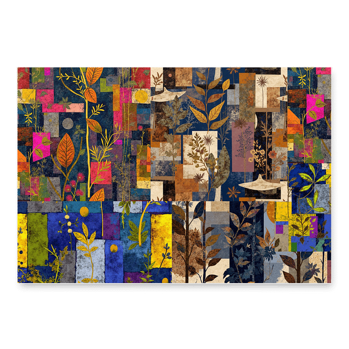 Edward Martin Mixed Media Collage Sheets No 876- 3 Different Sheets product image (2)